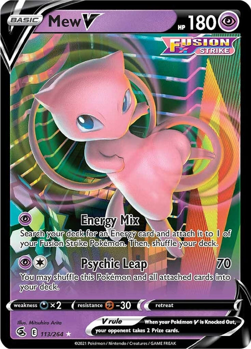 Image for Mew V (113/264) (SWSH08) - Pokemon
