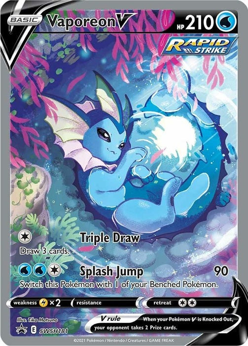 Vaporeon V - SWSH181 (SWSH181) (SWSD)