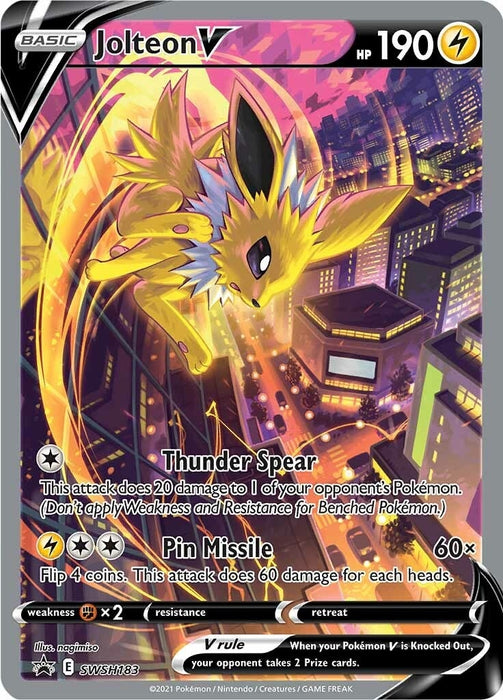 Jolteon V - SWSH183 (SWSH183) (SWSD)