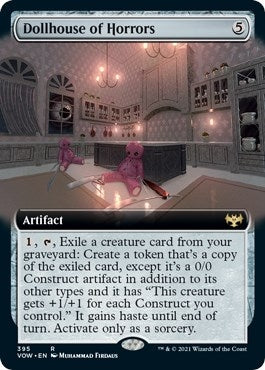 Image for Dollhouse of Horrors (Extended Art) (395) (VOW) - Magic: The Gathering