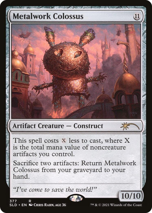 Image for Metalwork Colossus (377) (377) (SLD) - Magic: The Gathering