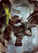 Image for Sawblade Slinger Art Card (Gold-Stamped Signature) (54) (ASVOW) - Magic: The Gathering