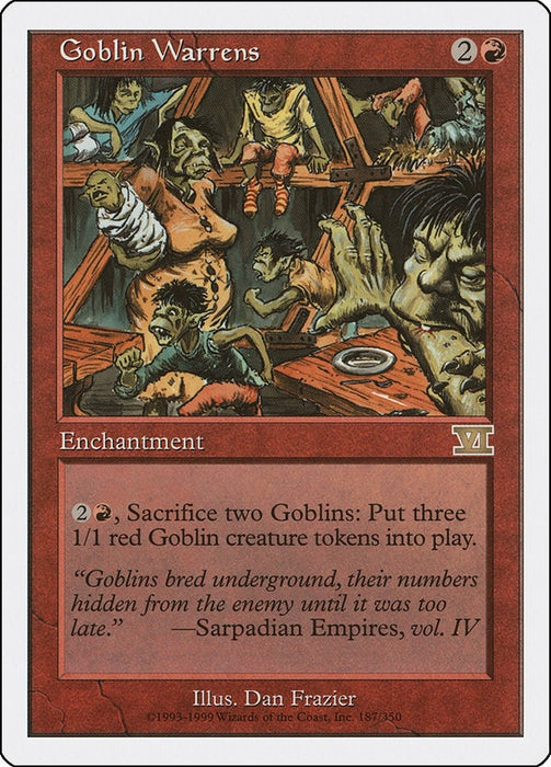 Goblin Warrens (187) (6ED)
