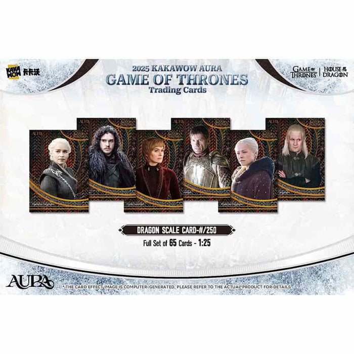 Kakawow: 2025 Aura - Game of Thrones Trading Cards Hobby Box