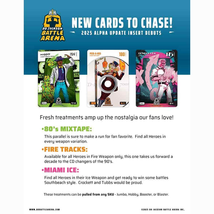 Bo Jackson Battle Arena - Alpha Update Edition Jumbo Box (Limit 1)