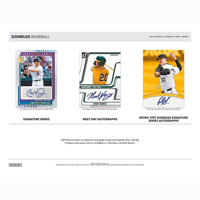 2025 Donruss Baseball Hobby Box