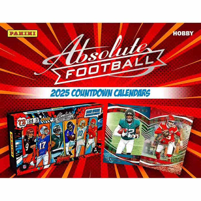 2025 Absolute Football Countdown Calendar Hobby Box