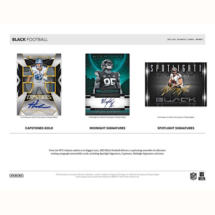 2025 Black Football Hobby Box