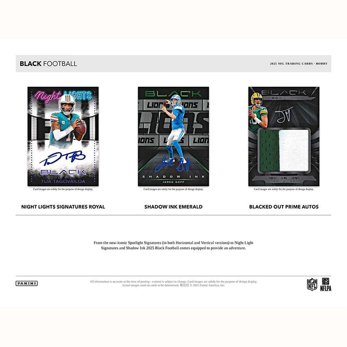 2025 Black Football Hobby Box