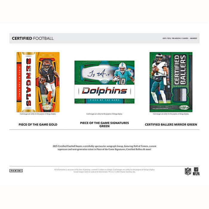 2025 Certified Football Hobby Box