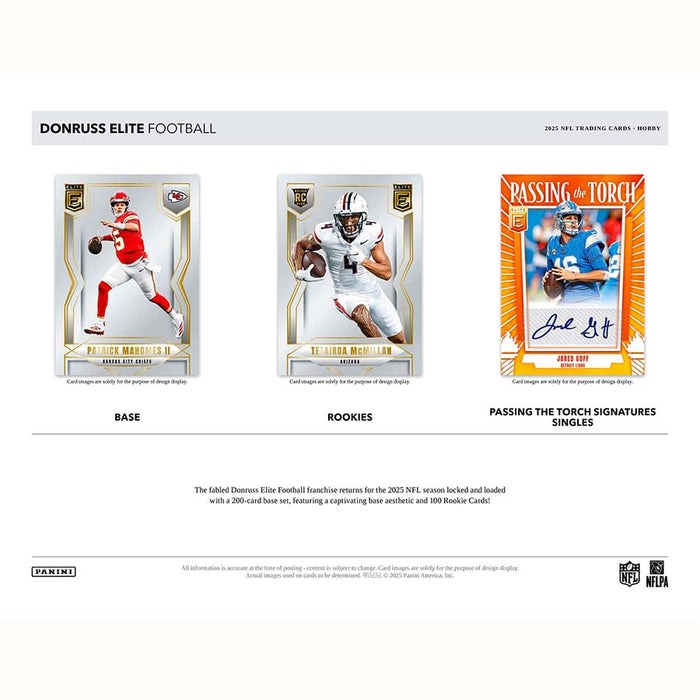 2025 Donruss Elite Football Hobby Box