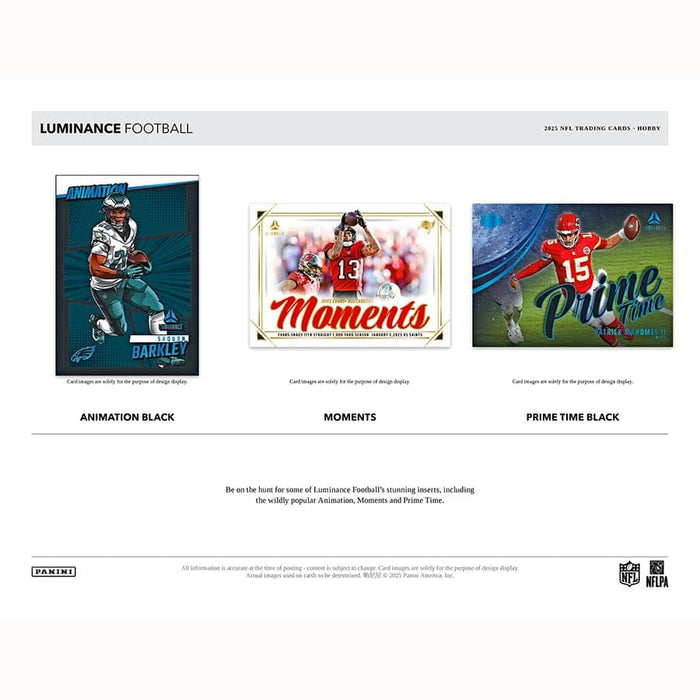 2025 Luminance Football Hobby Box