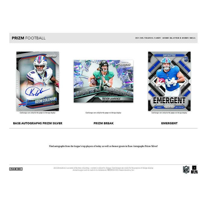 2025 Prizm Football Hobby Mega Box