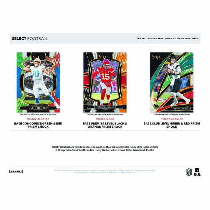 2025 Select Football Hobby Mega Box