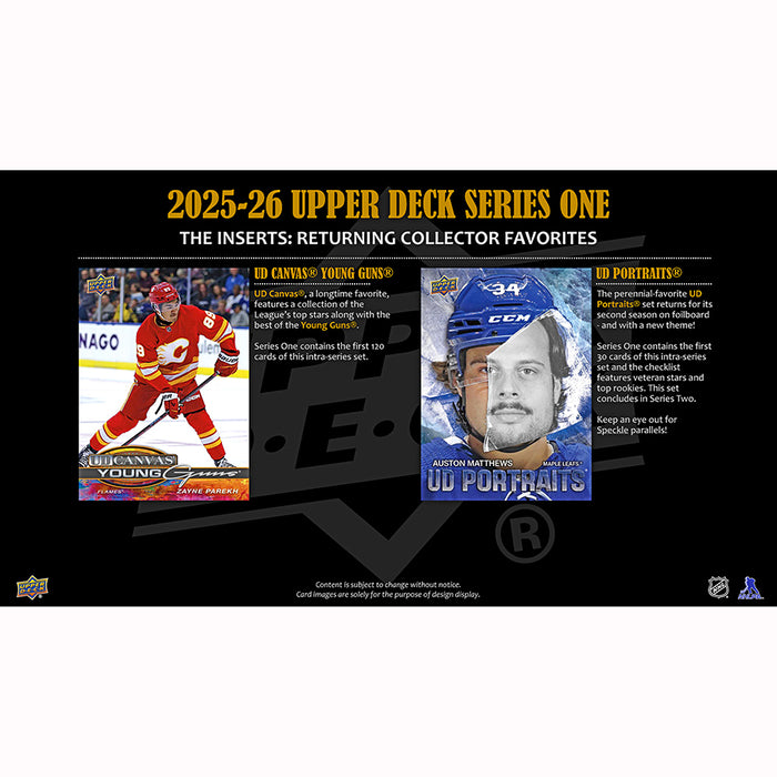 2025-26 Upper Deck Series 1 Blaster Box