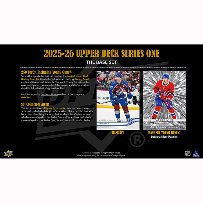 2025-26 Upper Deck Series 1 Tin