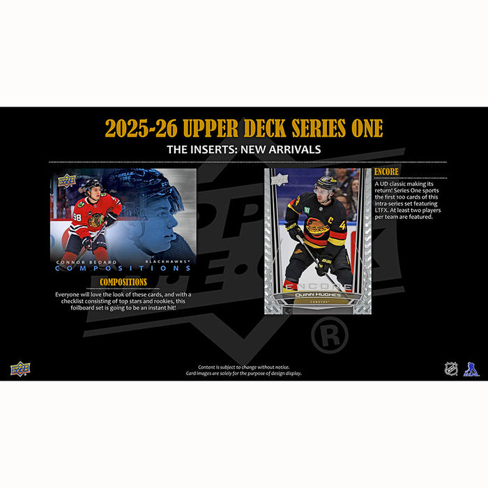 2025-26 Upper Deck Series 1 Tin