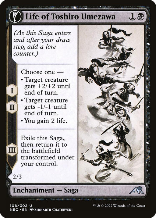 Image for Life of Toshiro Umezawa (108) (NEO) - Magic: The Gathering