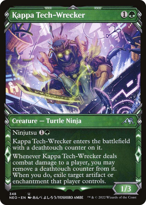 Image for Kappa Tech-Wrecker (Showcase) (348) (NEO) - Magic: The Gathering