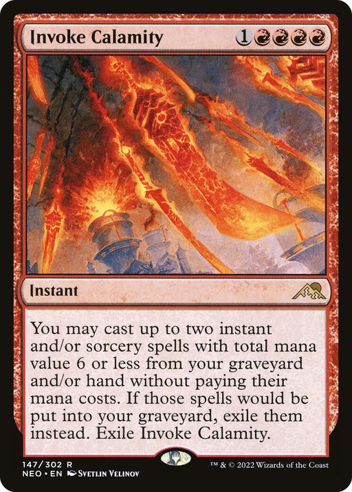 Image for Invoke Calamity (147) (NEO) - Magic: The Gathering