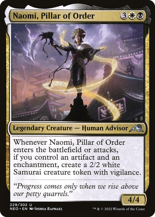 Image for Naomi, Pillar of Order (229) (NEO) - Magic: The Gathering