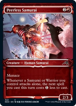 Image for Peerless Samurai (Showcase) (322) (NEO) - Magic: The Gathering