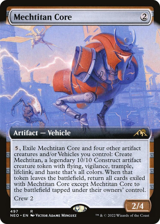 Image for Mechtitan Core (Extended Art) (497) (NEO) - Magic: The Gathering