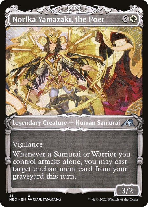 Image for Norika Yamazaki, the Poet (Showcase) (311) (NEO) - Magic: The Gathering