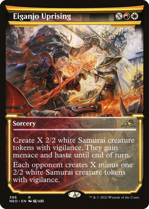Image for Eiganjo Uprising (Showcase) (396) (NEO) - Magic: The Gathering