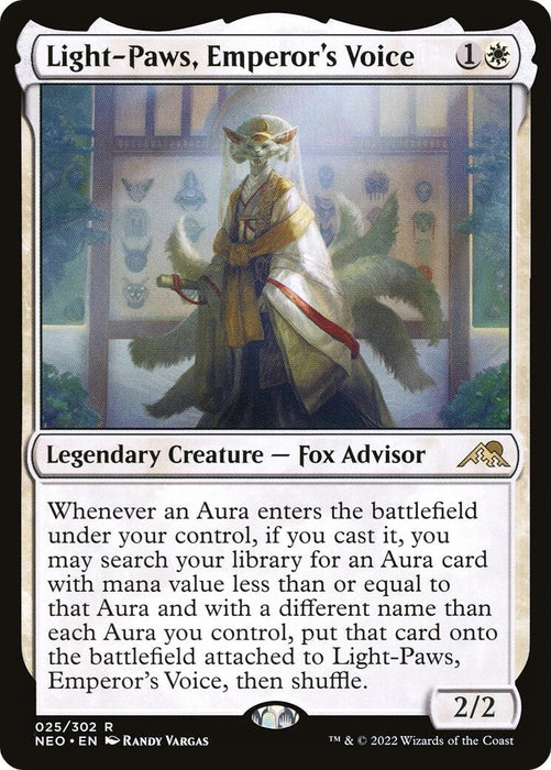 Image for Light-Paws, Emperor's Voice (25) (NEO) - Magic: The Gathering