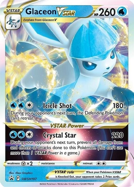 Image for Glaceon VSTAR - SWSH197 (SWSH197) (SWSD) - Pokemon