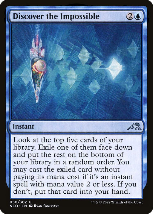 Image for Discover the Impossible (50) (NEO) - Magic: The Gathering
