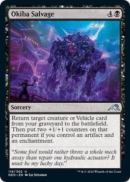 Image for Okiba Salvage (118) (NEO) - Magic: The Gathering