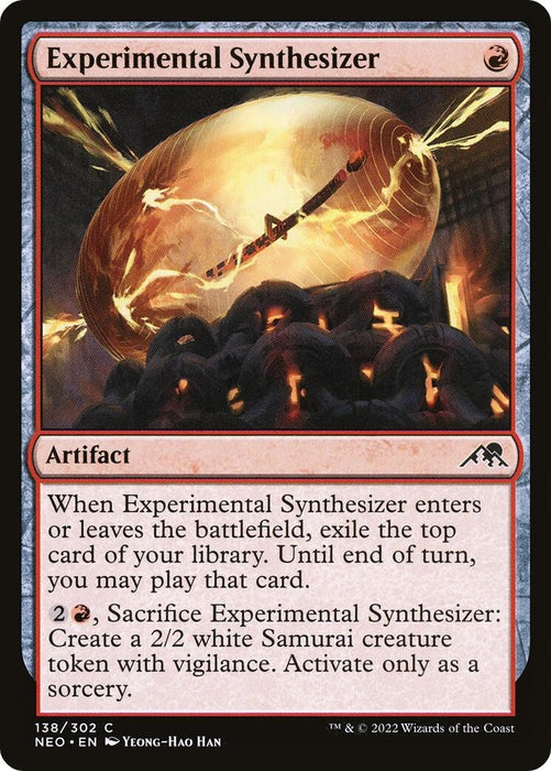Image for Experimental Synthesizer (138) (NEO) - Magic: The Gathering