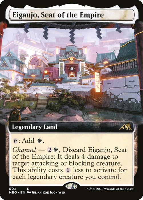 Eiganjo, Seat of the Empire (Extended Art) (502) (NEO)
