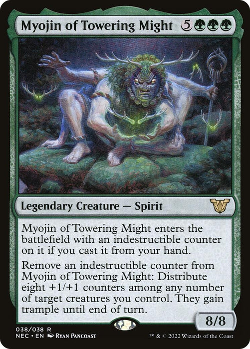 Image for Myojin of Towering Might (38) (NEC) - Magic: The Gathering