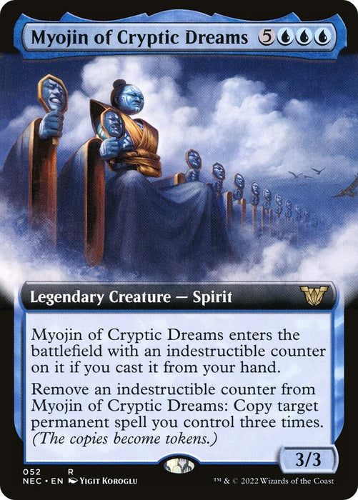 Image for Myojin of Cryptic Dreams (Extended Art) (52) (NEC) - Magic: The Gathering