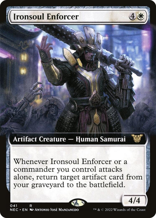 Image for Ironsoul Enforcer (Extended Art) (41) (NEC) - Magic: The Gathering