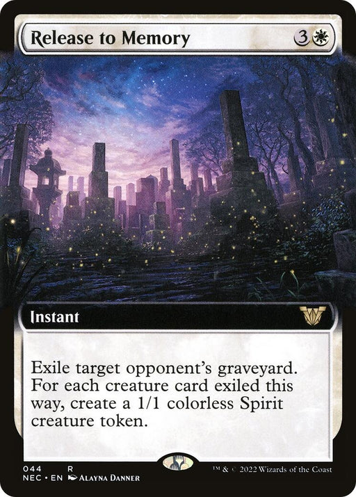Image for Release to Memory (Extended Art) (44) (NEC) - Magic: The Gathering