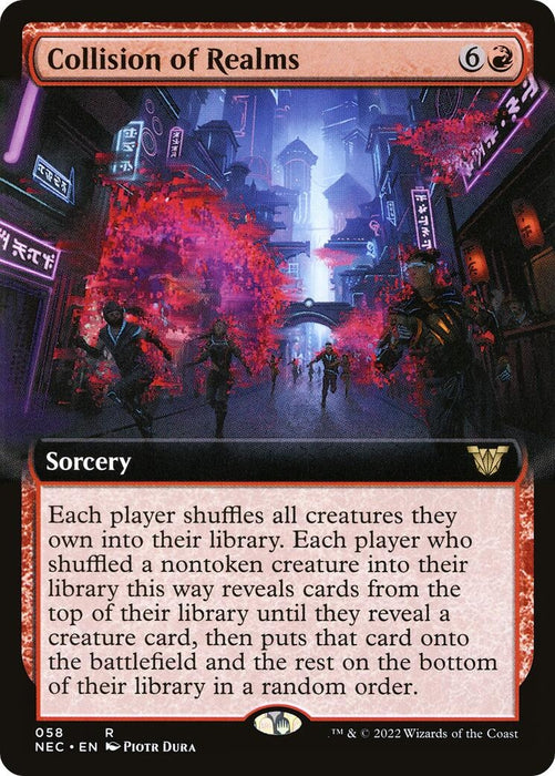 Image for Collision of Realms (Extended Art) (58) (NEC) - Magic: The Gathering