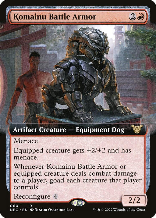 Image for Komainu Battle Armor (Extended Art) (60) (NEC) - Magic: The Gathering