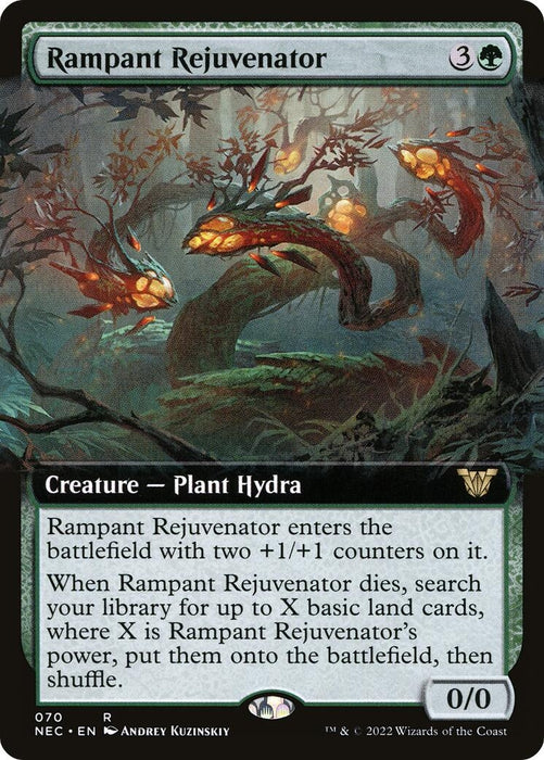 Image for Rampant Rejuvenator (Extended Art) (70) (NEC) - Magic: The Gathering