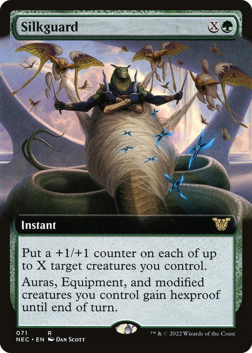 Image for Silkguard (Extended Art) (71) (NEC) - Magic: The Gathering