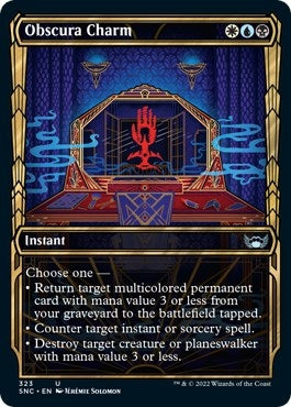 Image for Obscura Charm (Showcase) (323) (SNC) - Magic: The Gathering