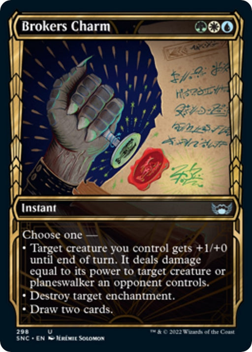 Image for Brokers Charm (Showcase) (298) (SNC) - Magic: The Gathering