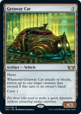 Image for Getaway Car (237) (SNC) - Magic: The Gathering