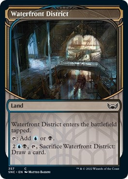 Image for Waterfront District (Showcase) (357) (SNC) - Magic: The Gathering