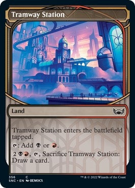 Image for Tramway Station (Showcase) (356) (SNC) - Magic: The Gathering