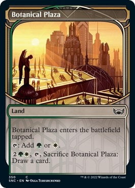 Image for Botanical Plaza (Showcase) (350) (SNC) - Magic: The Gathering
