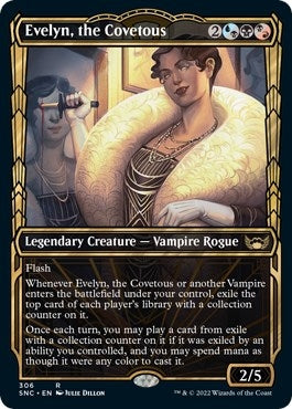 Image for Evelyn, the Covetous (Showcase) (306) (SNC) - Magic: The Gathering